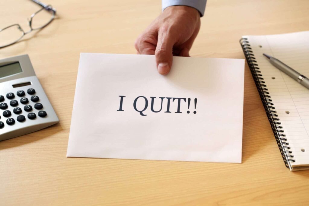 I Quit, staff turnover, employee